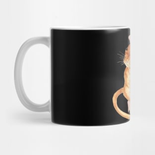 Gerbil with Heart Mug